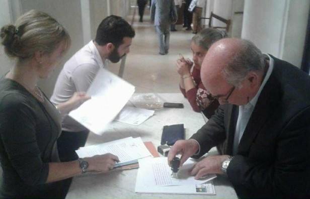 Firma del Convenio en Poder Judicial de Córdoba