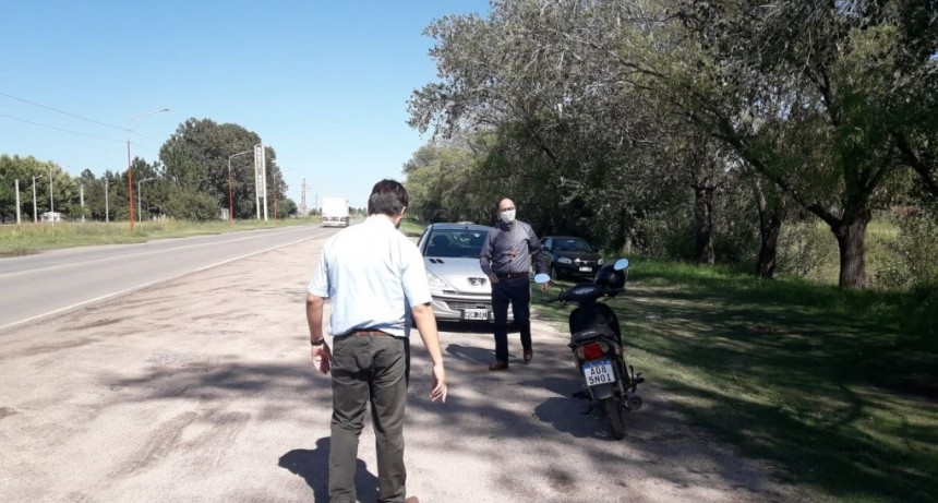 EL OBISPO ROBERTO JOSÉ FERRARI LLEGÓ A MONTE MAÍZ