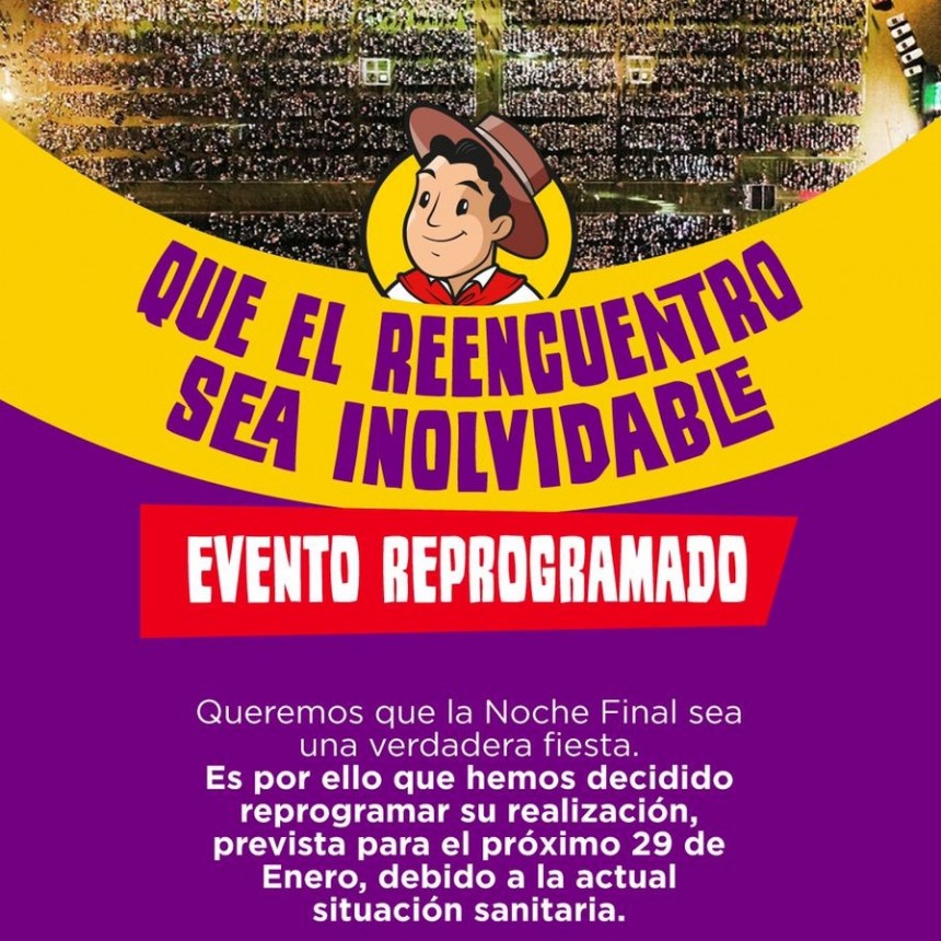 SUSPENDIDA LA NOCHE DEL SORTEO FINAL DEL GAUCHITO