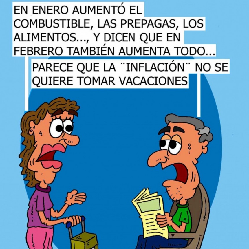 LA INFLACIÓN NO SE TOMA VACACIONES