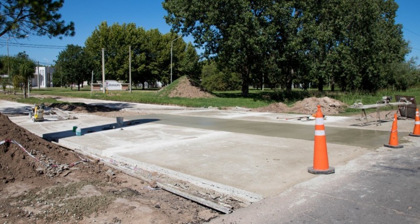 PARTE FINAL DE PAVIMENTACIÓN EN B° DON ADOLFO