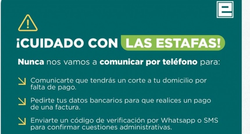 INTENTOS DE ESTAFAS TELEFÓNICAS