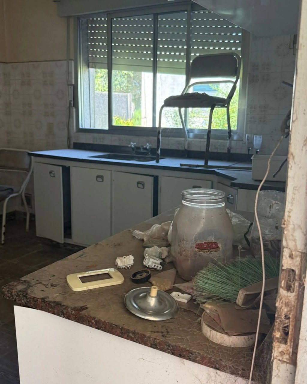 CORRAL DE BUSTOS: DESTROZOS EN VIVIENDA DESOCUPADA