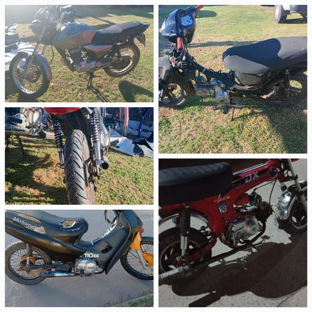 XONTROLES VEHICULARES CON SECUESTRO DE CINCO MOTOS