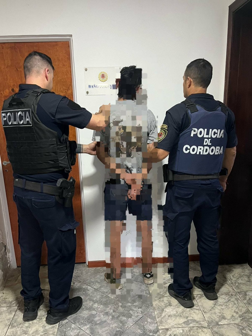 JOVEN APREHENDIDO EN LABORDE