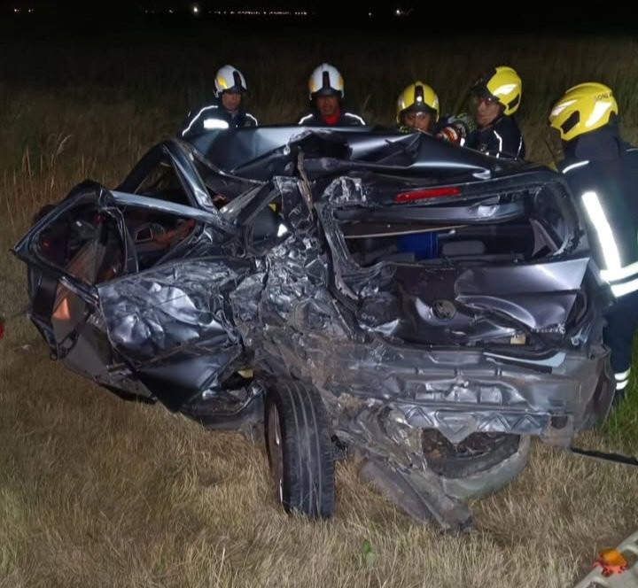LEONES: ACCIDENTE EN AUTOPISTA 9