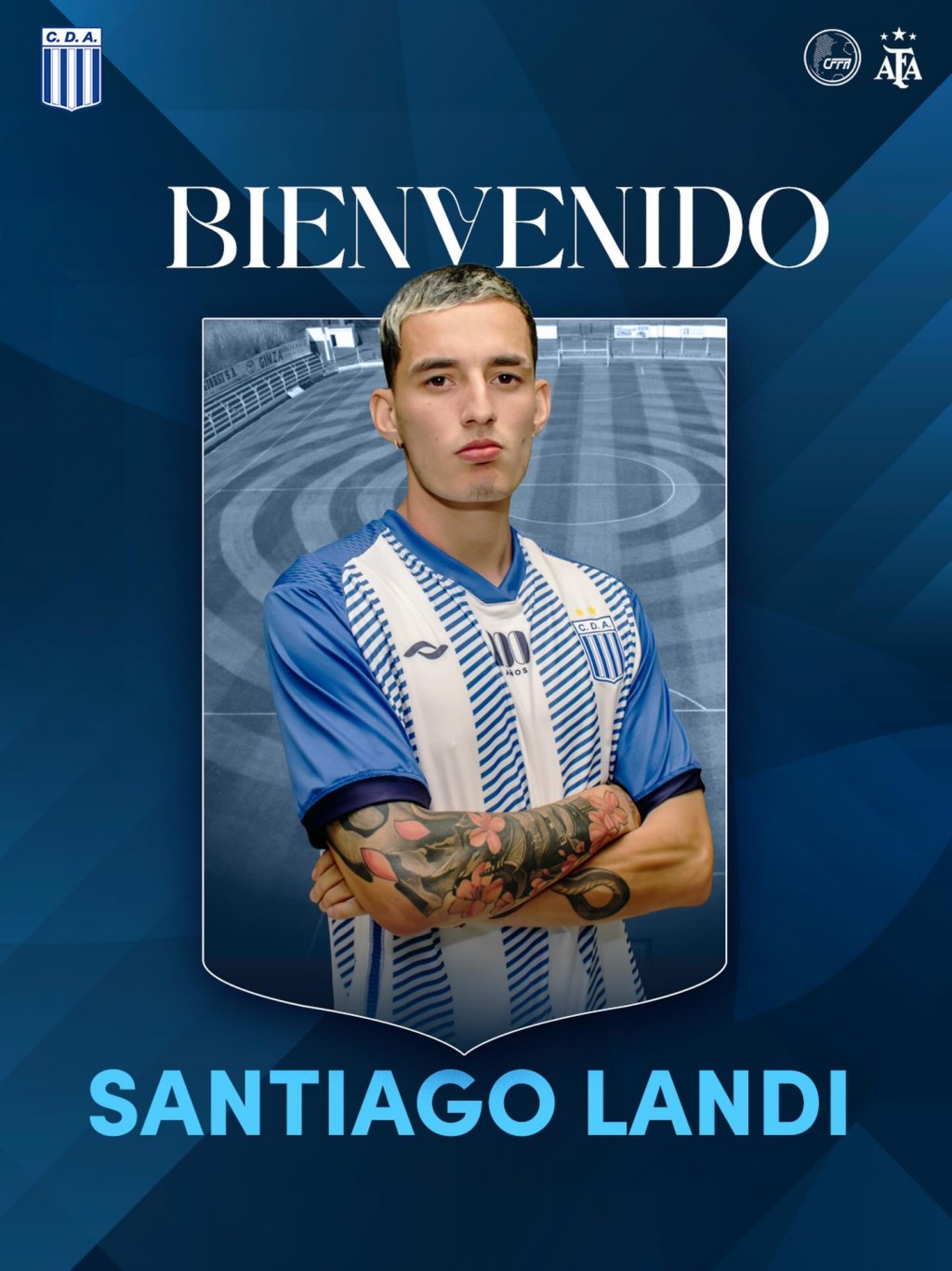 LLEGÓ EL TERCER REFUERZO PARA ARGENTINO