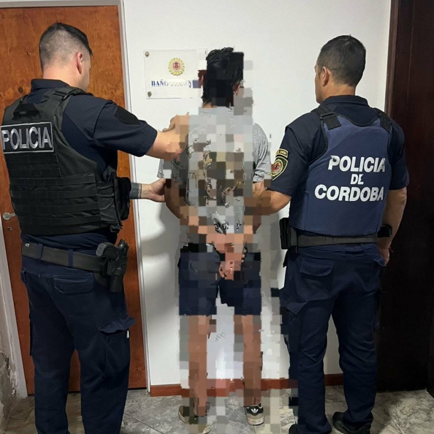 JOVEN APREHENDIDO EN LABORDE