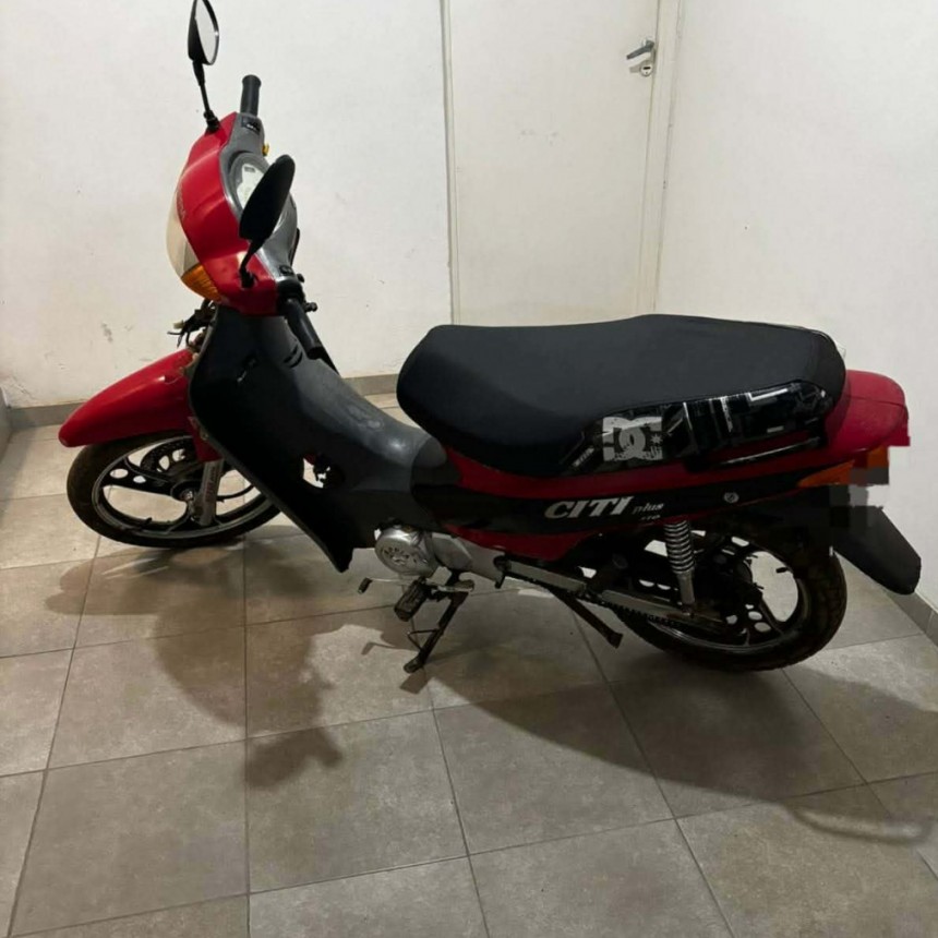 CANALS: ROBO Y RECUPERO DE UNA MOTO