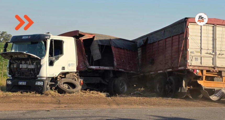 CONDUCTOR DE CAMIÓN FALLECIÓ EN ACCIDENTE VIAL