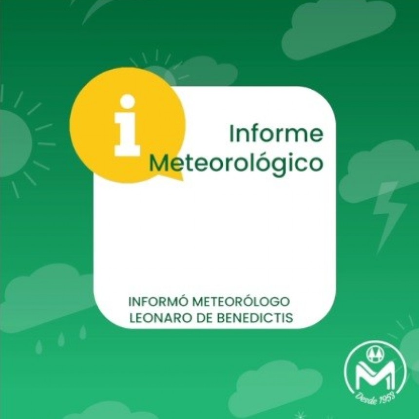 PRONÓSTICO EXTENDIDO PARA LOS PRÓXIMOS SIETE DÍAS