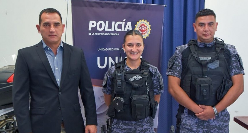 POLICÍAS DE BELL VILLE SALVARON A UNA BEBÉ