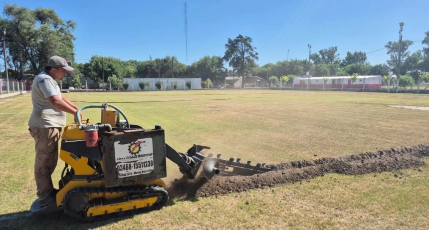 LAMBERT: RIEGO ARTIFICIAL EN EL FÚTBOL INFANTIL