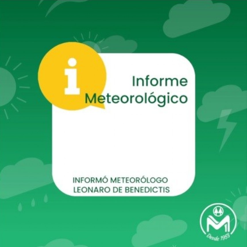 PRONÓSTICO EXTENDIDO PARA LOS PRÓXIMOS SIETE DÍAS