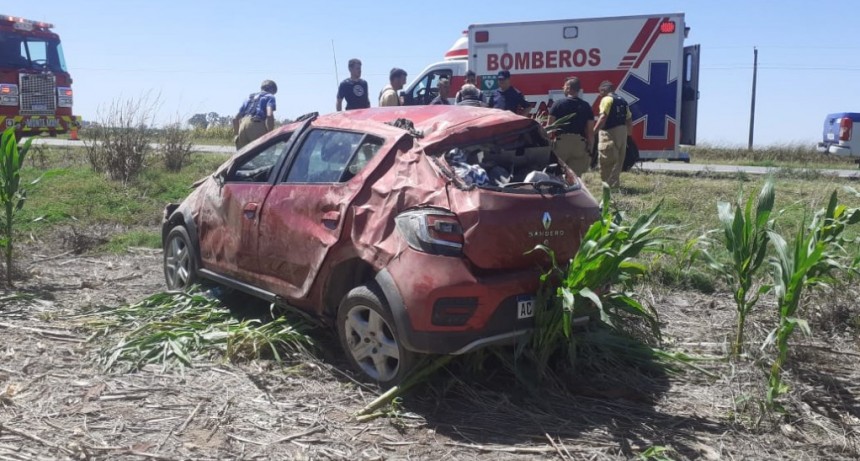 DESPISTE Y VUELCO EN SOLITARIO EN RUTA 3