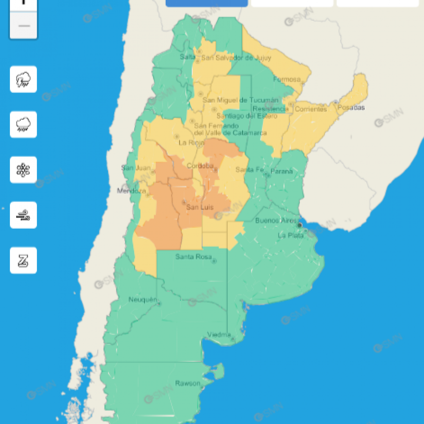 EL DEPARTAMENTO UNIÓN EN ALERTA METEOROLÓGICO