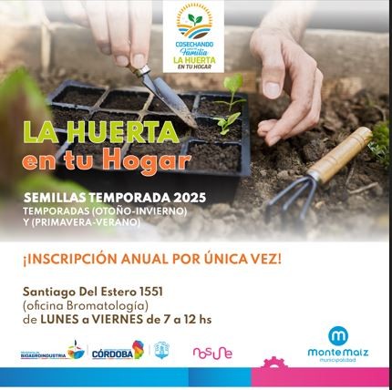 PROGRAMA LA HUERTA EN TU HOGAR