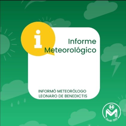 PRONÓSTICO EXTENDIDO PARA LOS PRÓXIMOS SIETE DÍAS