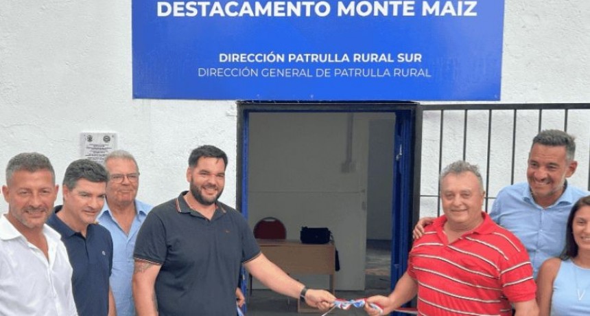 PORTAL DEL GOBIERNO REFLEJÓ INAUGURACIÓN EN MONTE MAÍZ