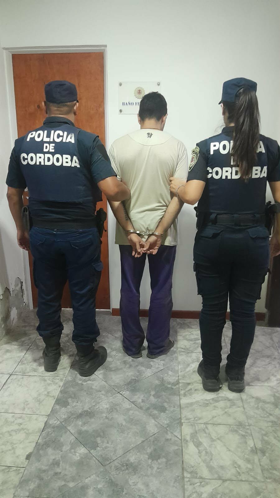 LABORDE: APREHENDIDO POR VIOLAR MEDIDA CAUTELAR