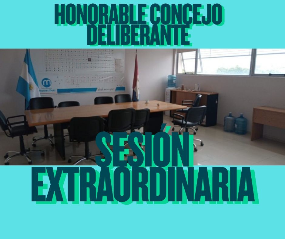 CONVOCATORIA A SESIÓN EXTRAORDINARIA DE CONCEJO