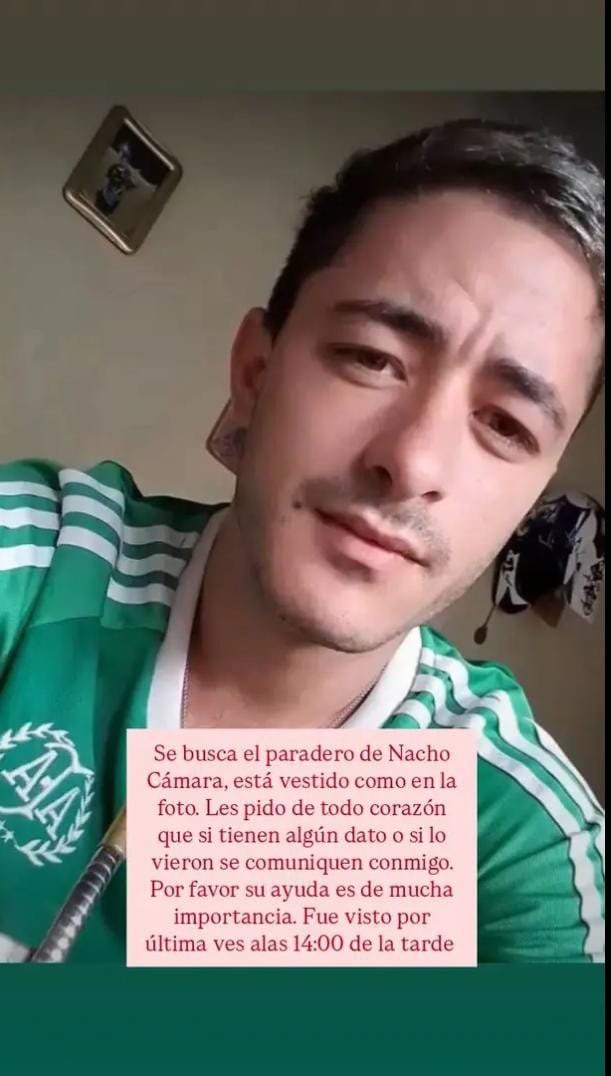 SOLICITUD DE PARADERO: BUSCAN A JOVEN DE BELL VILLE