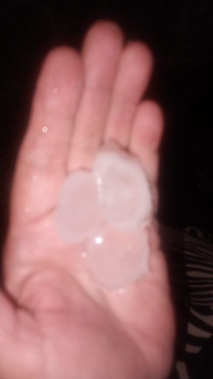 TEMPORAL DE GRANIZO Y VIENTO EN ISLA VERDE