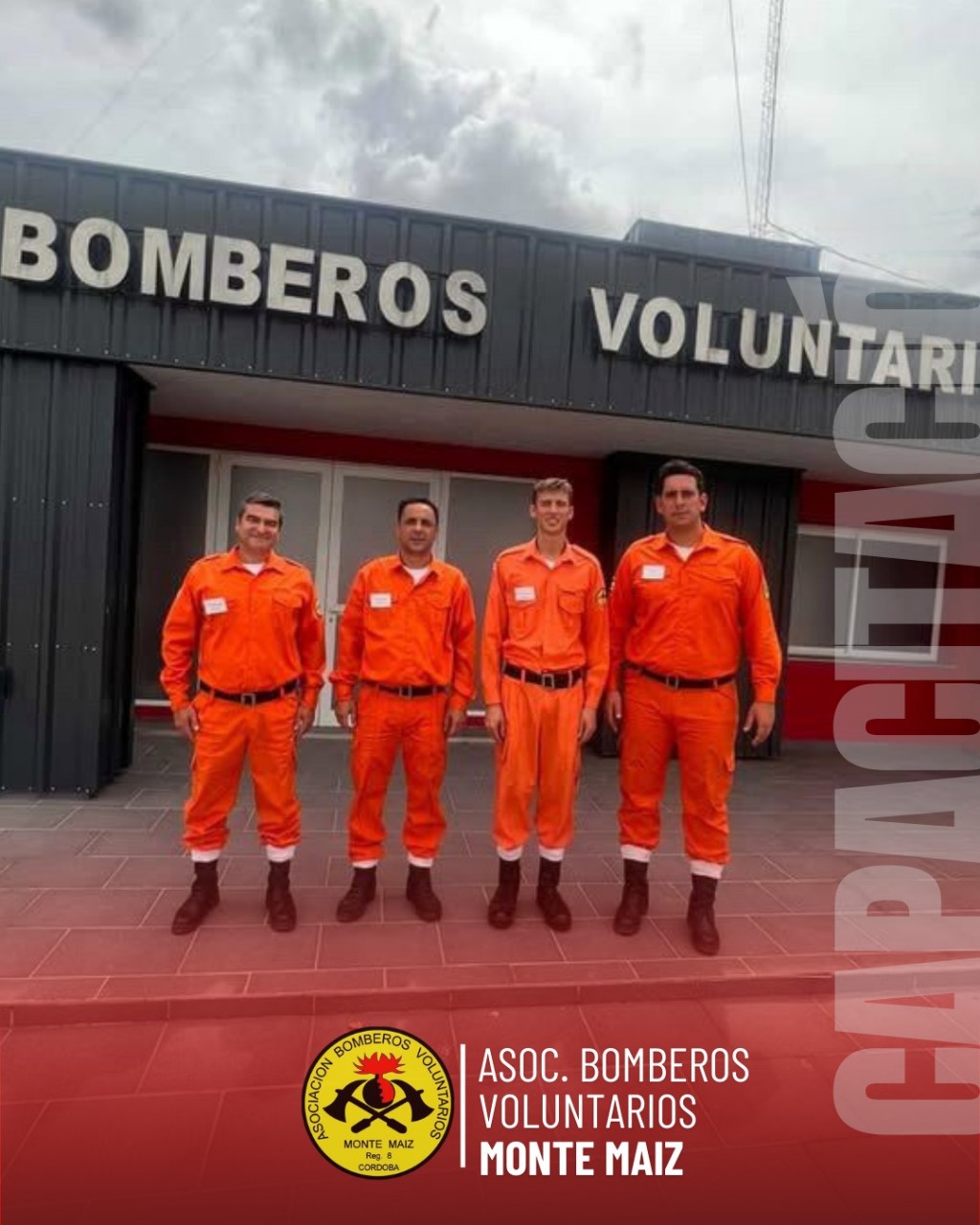 BOMBEROS RINDIERON EXÁMEN DE SEGUNDO NIVEL