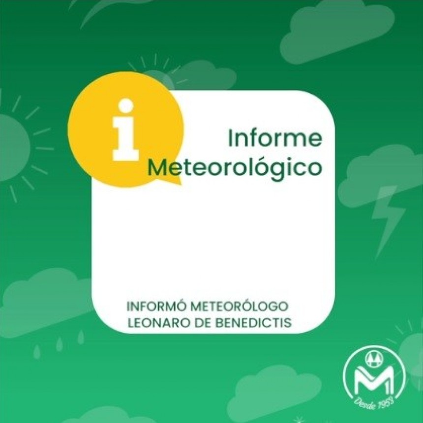 PRONÓSTICO EXTENDIDO PARA LOS PRÓXIMOS SIETE DÍAS