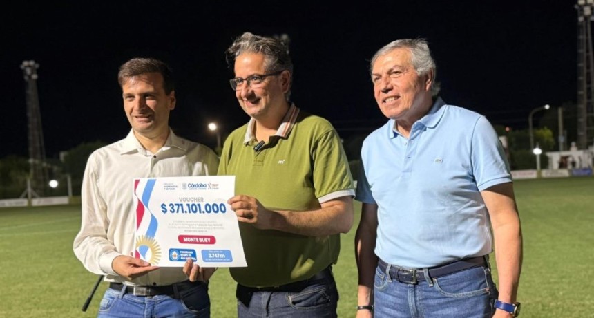 MÁS CONEXIONES DOMICILIARIAS DE GAS EN MONTE BUEY