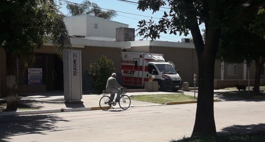 CAÍDA DE UNA MUJER EN SU DOMICILIO