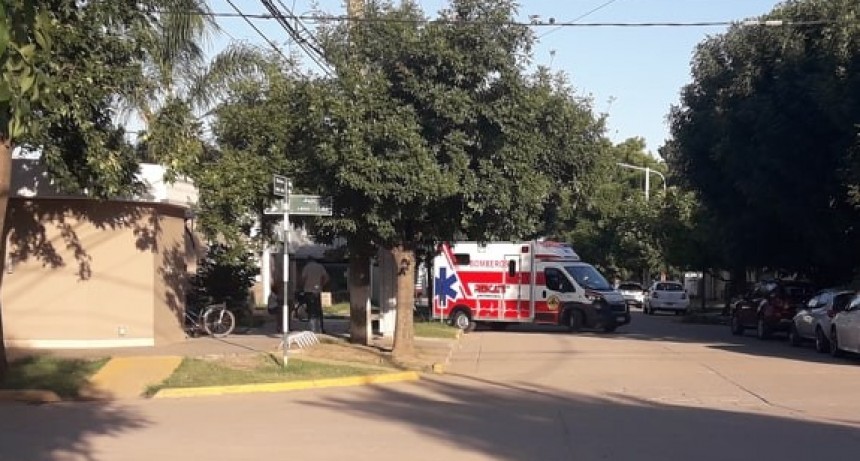 CAÍDA DE LA MOTO EN SOLITARIO EN RUTA 11