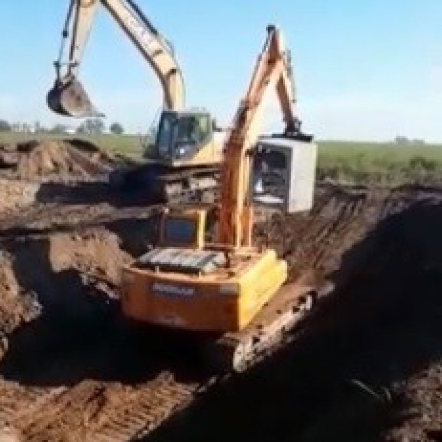 AVANZA LOS TRABAJOS EN RUTA 11