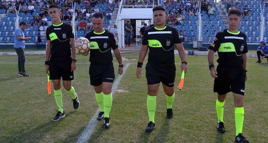 LOS ÁRBITROS PARA HOY