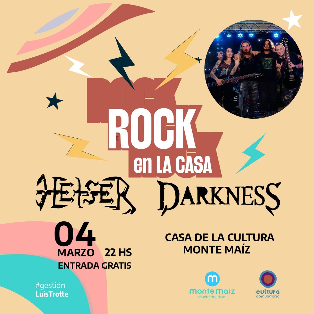 EVENTO MUSICAL: ROCK EN LA CASA