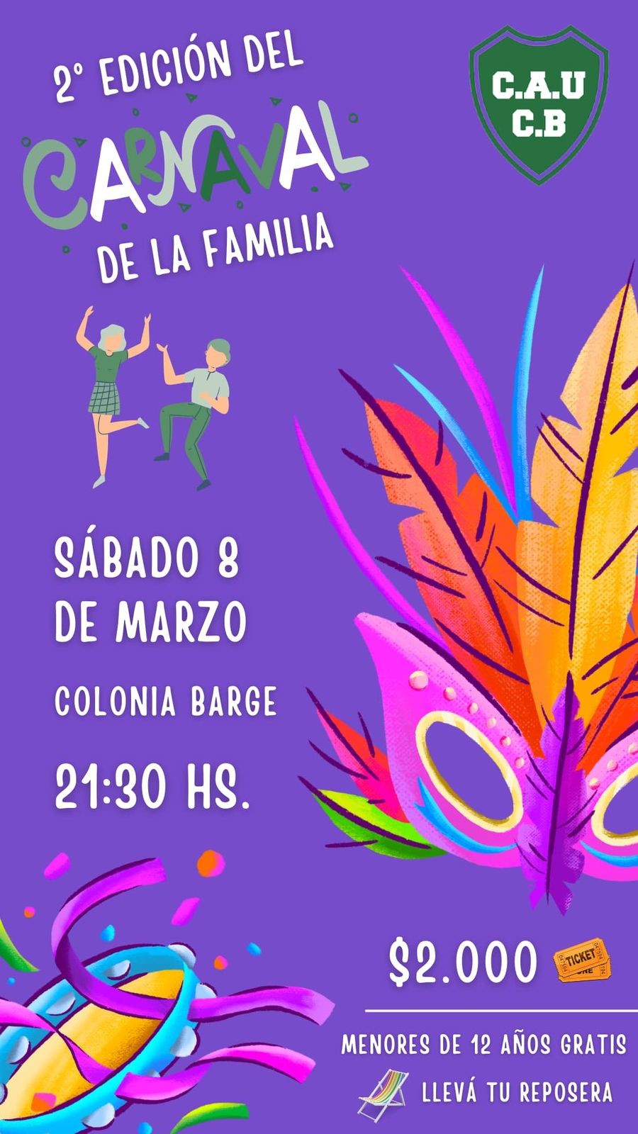 SEGUNDA EDICIÓN DEL CARNAVAL DE LA FAMILIA