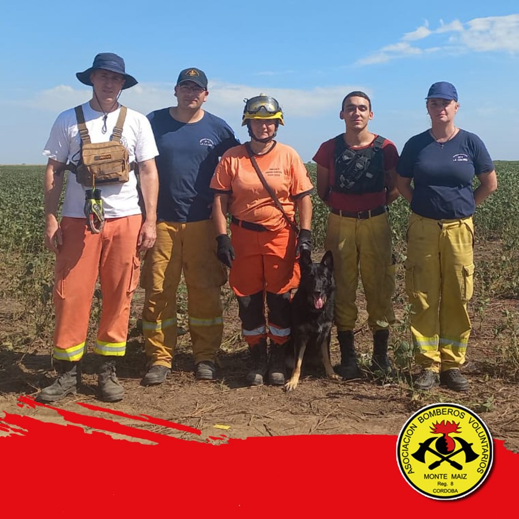 BOMBERO DE MONTE MAÍZ A BALLESTEROS SUD