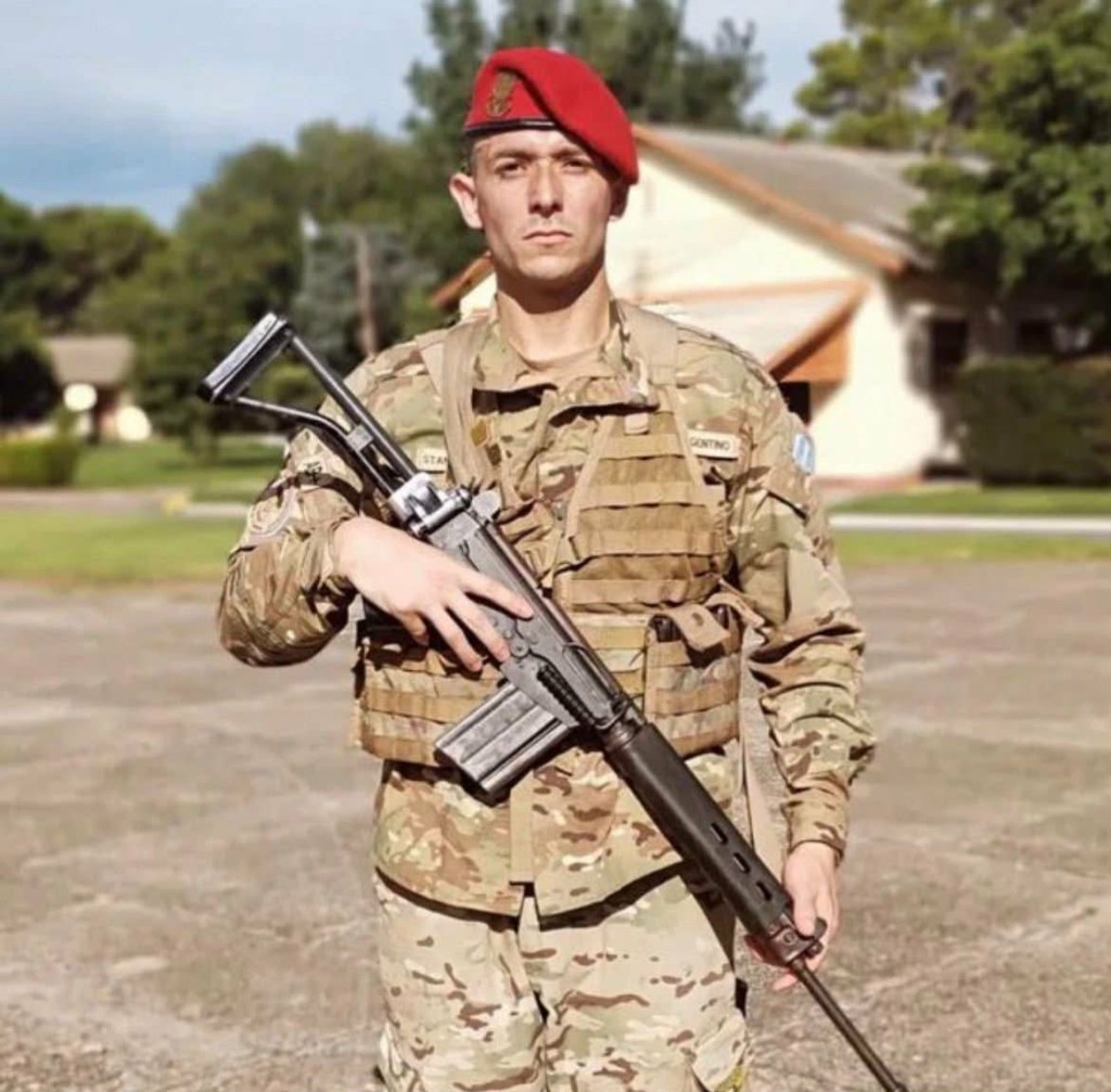 SE ALIST&Oacute; EN EL EJ&Eacute;RCITO DE UCRANIA Y SE VA A LA GUERRA