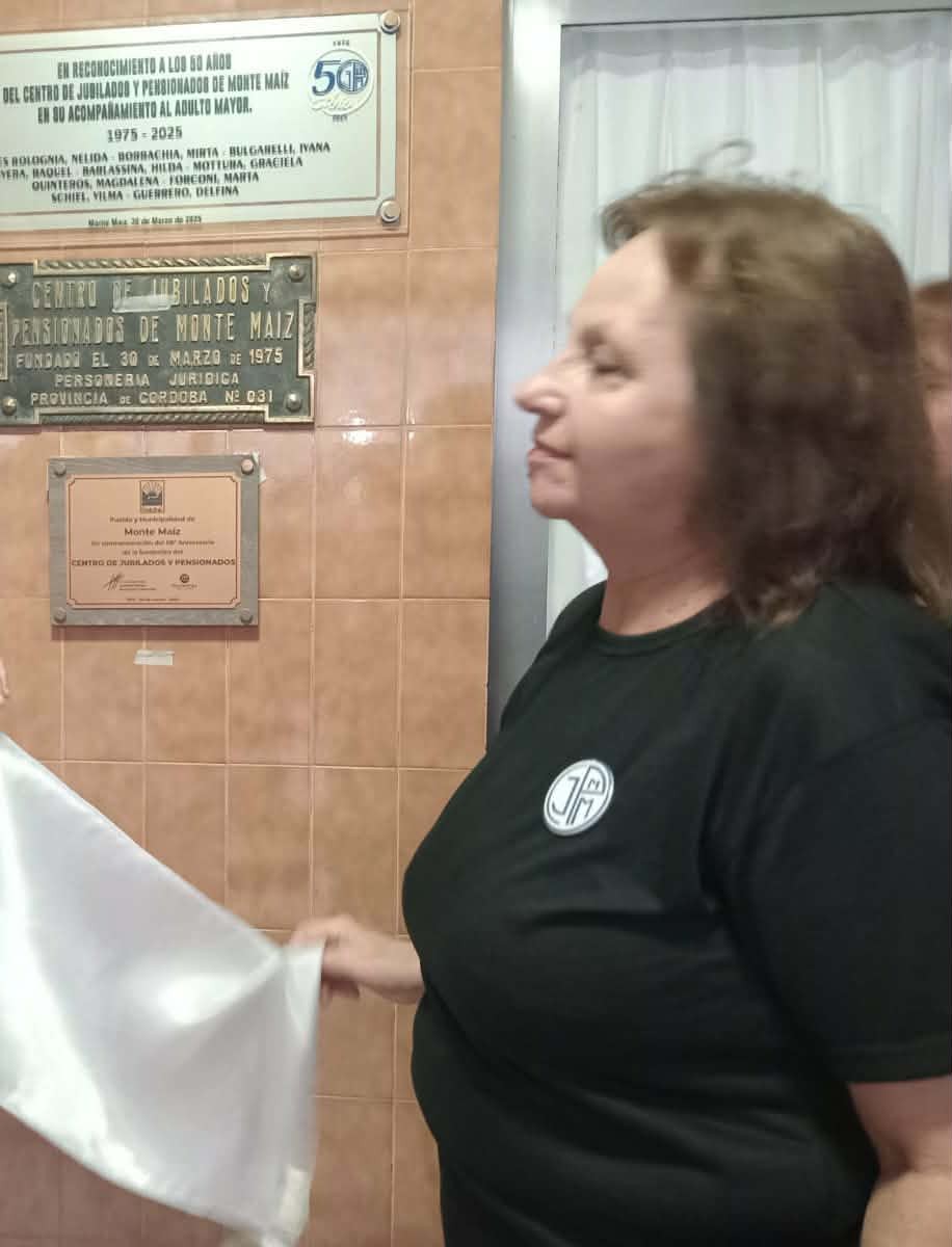 MIRTA BORRACHIA ASUMI&Oacute; LA PRESIDENCIA DEL CENTRO DE JUBILADOS