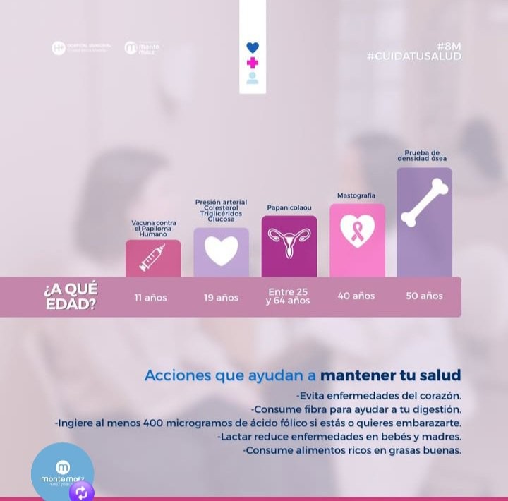 MENSAJE DEL HOSPITAL EN EL D&Iacute;A DE LA MUJER