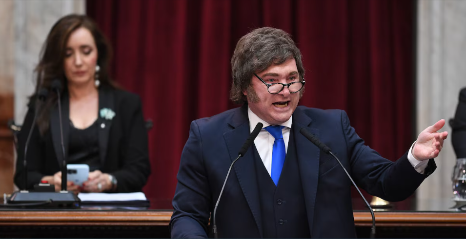 ORATORIA DE MILEI NO OBEDECE A REGLAS DE DISCIPLINA