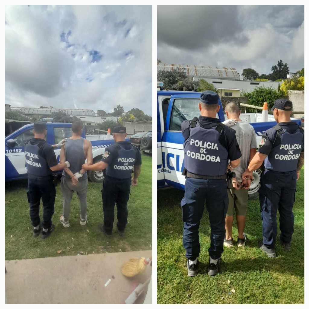 DOS DETENIDOS POR ROBO DE HERRAMIENTAS