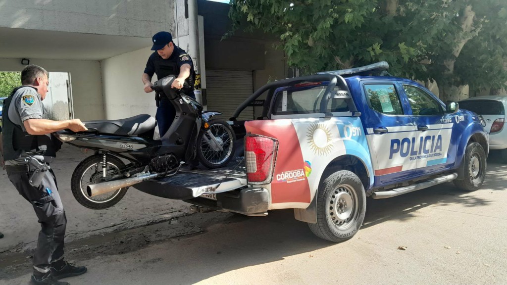 RECUPERAN MOTO SUSTRA&Iacute;DA EN ENERO EN MONTE MA&Iacute;Z