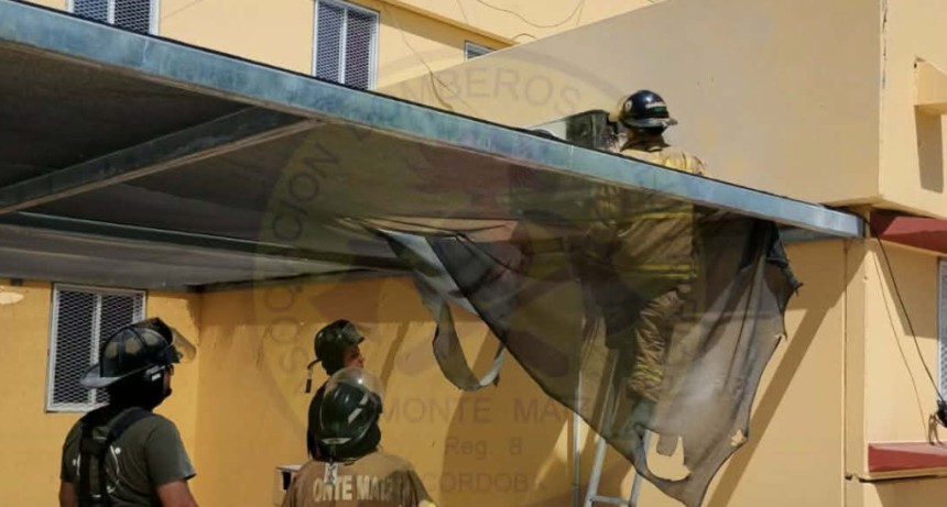 PRINCIPIO DE INCENDIO EN EL IPEM