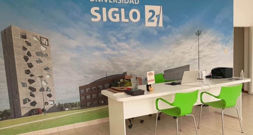 UNIVERSIDAD SIGLO 21: 16 DE MARZO COMIENZAN LAS CLASES