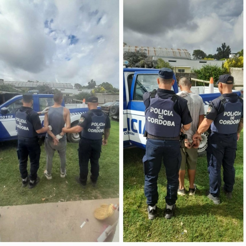 DOS DETENIDOS POR ROBO DE HERRAMIENTAS