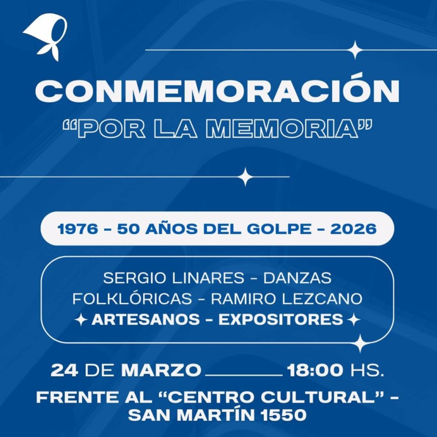 CONMEMORACI&Oacute;N DEL D&Iacute;A DE LA MEMORIA