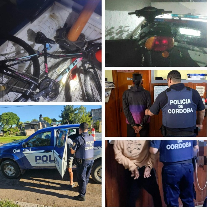 HECHOS POLICIALES DEL FIN DE SEMANA