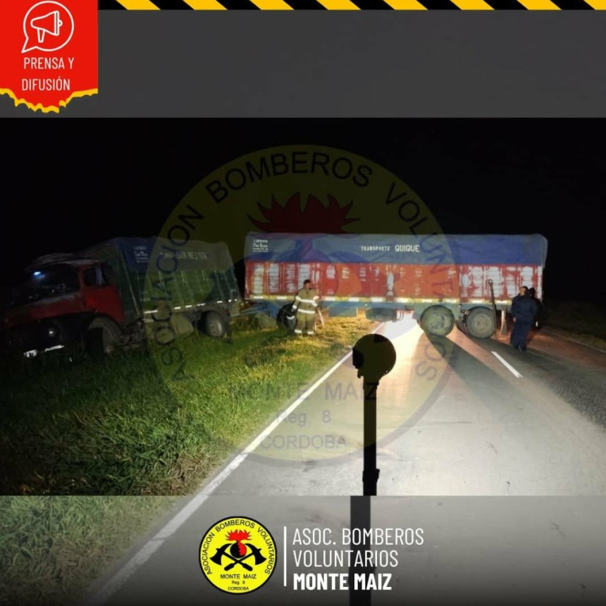 VUELCO DEL CAMI&Oacute;N EN RUTA 11