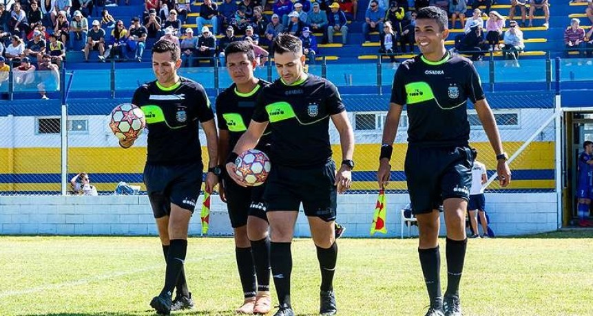 LOS ÁRBITROS PARA HOY